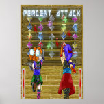 Percent Attack posters