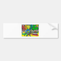 Percentum Chopping Mummies Bumper Sticker