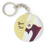 Perceptive Pelican Keychain