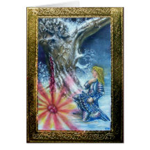 PERCEVAL AND VISION OF THE HOLY GRAIL CARDS
