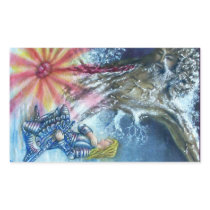 PERCEVAL AND VISION OF THE HOLY GRAIL STICKER