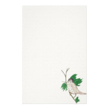 Perched Personalized Stationery