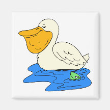 Perdy Pelican Magnets