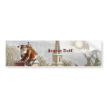 Père Noël Autocollants pour voiture bumper stickers