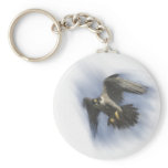 Peregrine in Flight keychains