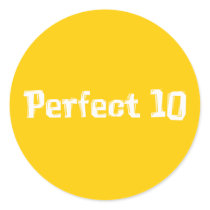 perfect 10 Gifts Stickers