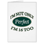 Perfect 16 Year Old Cards