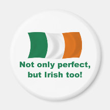 Perfect and Irish Fridge Magnet