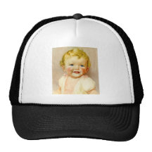 perfect gift for a baby girl birth! trucker hat