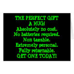 Perfect Gift is a Hug Cards