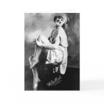 Perfect Girl Vintage Glamour Photo 1909 Cards