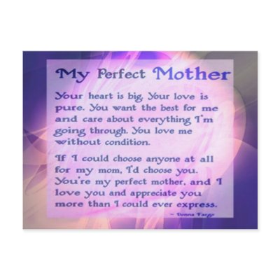 Perfect Mother Postcard by elenaind