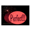 Perfection ACEO Trading Card business cards