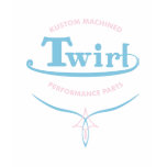 Performance Twirl Ladies Black T-shirt