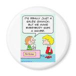 perfume sign waiver sales gimmick fridge magnet