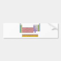 Periodic Table Bumper Sticker