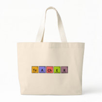 Periodic Table Teacher Appreciation Canvas Bag