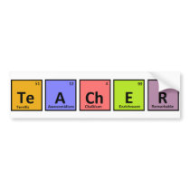 Periodic Table Teacher Appreciation
