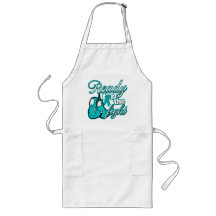Peritoneal Cancer Gloves Ready For The Fight Apron