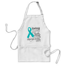 Peritoneal Cancer Living Life With Faith Aprons