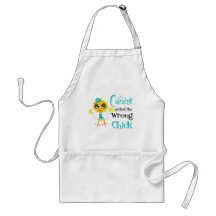 Peritoneal Cancer Picked The Wrong Chick Aprons