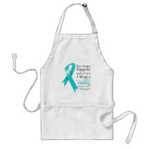 Peritoneal Cancer Support Hope Awareness Apron