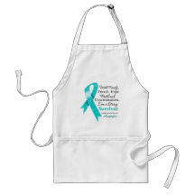 Peritoneal Cancer Support Strong Survivor Aprons