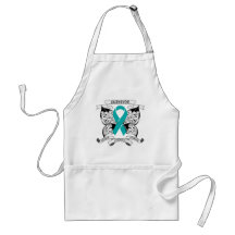 Peritoneal Cancer Survivor Butterfly Strength Aprons