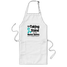 Peritoneal Cancer Taking a Stand Tribute Aprons