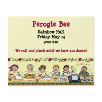 Perogie Bee Custom Flyer