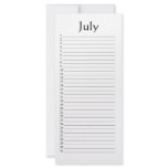 Perpetual Calendar July Psalm 96:6 rack cards