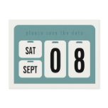 Perpetual Calendar Save the Date Announcement