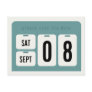 Perpetual Calendar Save the Date Announcement