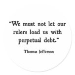 Perpetual Debt stickers