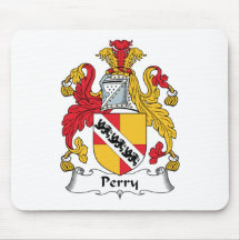 Perry Family Crest Mouse Mats