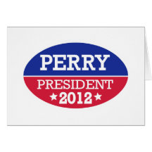 Perry President 2012 Cards