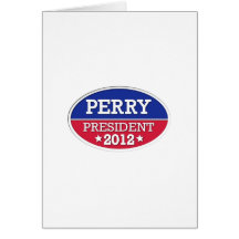 Perry President 2012 Cards
