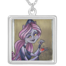 Persephone + the Pomegranate Personalized Necklace