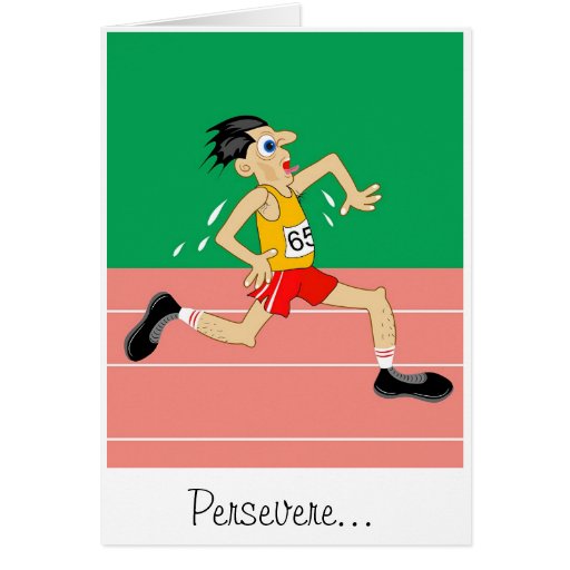 Persevere Greeting Card