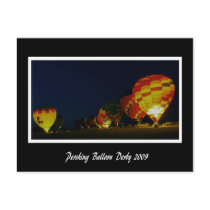 Pershing Balloon Derby 2009 Post Card