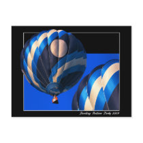 Pershing Balloon Derby 2009 Postcard