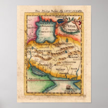 Persia Mallet Allain Manesson 1719 Reproduction Print