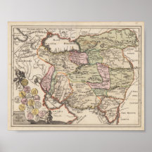 Persia Weigel Christoph Reproduction MAp Poster