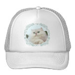 Persian Cat with Jade Eyes Mesh Hats