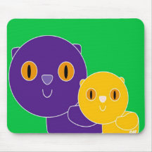 Persian cats mousepad mus matta
