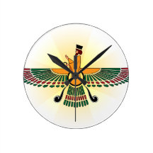 Persian Farvahar Clock