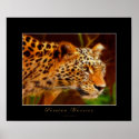 PERSIAN LEOPARD Art Poster posters
