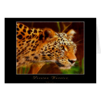 Persian Leopard Gift Series Greeting Cards