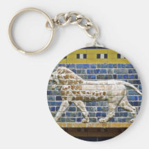 Persian Lion - Glazed Brick, Istanbul Key Chain