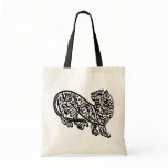 PERSIAN TIGER TOTE BAGS